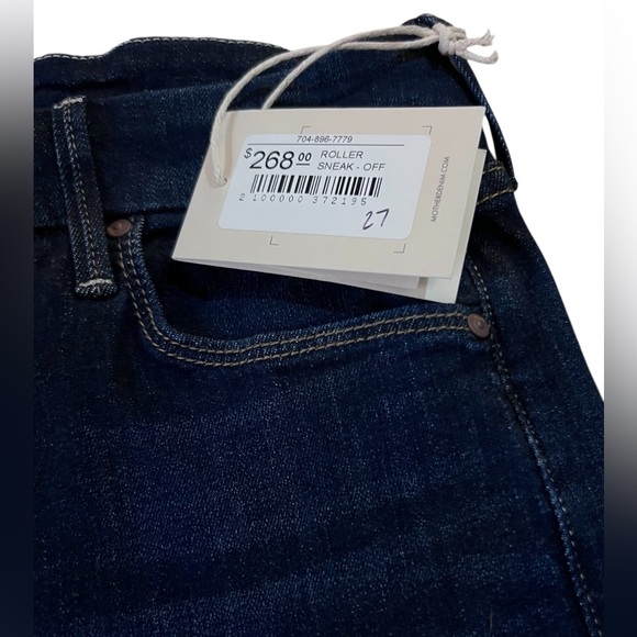 MOTHER The Roller Sneak Jean, Size 27, NWT - Picture 12 of 15